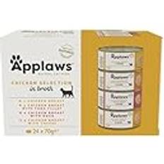 Applaws Pets Applaws Natural Wet Cat Food Multipack In Broth 24x70g