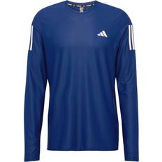 Reflekser T-shirts adidas Own The Run Long Sleeve T-shirt - Dark Blue