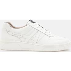 Vix Low Top Round Toe Leather Trainers