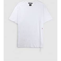 Ksubi Mens 4X4 Biggie Ss T-Shirt In White/Red XL, Colour: White Fabric