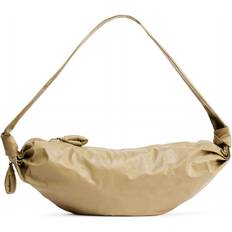 LEMAIRE medium Soft Croissant shoulder bag unisex Calf Leather/Cotton One Size Neutrals