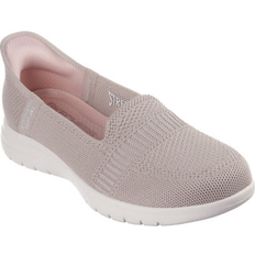 Walking Shoes Skechers Womens On The Go Flex Camellia Hands Free Slip-Ins Slip-On Walking Shoes, Medium, Beige 10 Medium