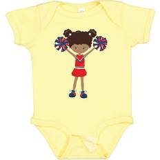 Bodysuits Inktastic Sold by: African American Girl Cheerleaders Red Uniform Girls Baby Bodysuit