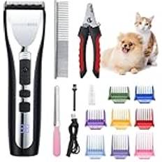 BarberBoss Dog Clippers Professional for Thick Hair QR-9086