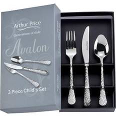 Arthur Price stainless steel avalon 3 children cutlery set stainless steel