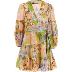 Short Dresses - Yellow Zimmermann Wrap Abiti Multicolor-Donna