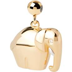 Yellow Charms & Pendants Pdpaola Gold Plated Elephant Charm For Women gold/silver