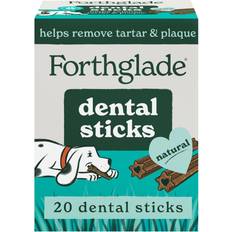 Forthglade natural dog dental sticks plant based