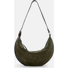 AllSaints Half Moon Leather Shoulder Bag