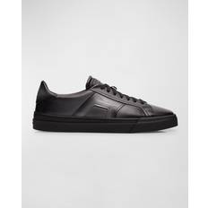 Men's DBS Soft Burnished Calfskin Low-Top Sneakers BEIGE