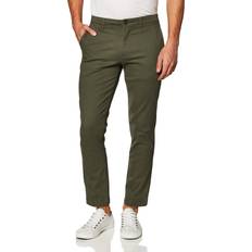 Amazon Essentials Men's Classic-Fit Casual Stretch Khaki Pant, Olive, x 32L