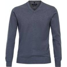 Casamoda Pullover V-Neck Blue Dark Blue