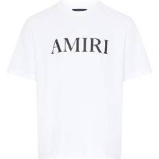 Amiri T-shirts Amiri Brand-embellished Crewneck Cotton-jersey T-shirt