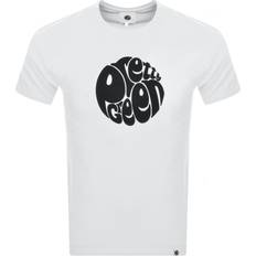 Pretty Green Gillespie Logo T Shirt White