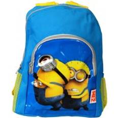 Unisex School Bags Despicable Me Minions at Work Backpack Blue One Size