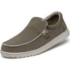 Hey Dude Hombre Mocasines Hey Dude Loafers, Male, Gray, Stylish Sailor Shoes for Men