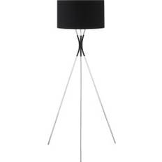 Northio Elegant Vardagsrum Tygskärm Metall 40W Golvlampa