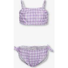 UV Protection Bathing Suits Only Irena Kids Swimsuit Violet 98-104