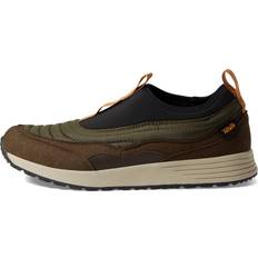 Green - Men Moccasins Teva Men's ReEmber Vistaverse Moccasin, Dark Olive/Bison