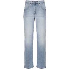 Dondup Jeans Dondup Raka Bomull Jeans För Kvinnor - Blå
