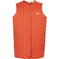 Red - Women Vests Regatta Orla Kiely Quilted Bodywarmer Clover Red