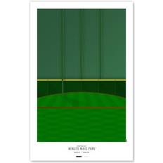 Interior Details S. Preston Art & Designs Astros 11x17 Minimalist Stadium Print Poster