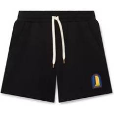 Casablanca Kläder Casablanca Nattbåge Patch Sweat Shorts - Black