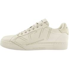 Armani Sneakers Armani Emporio Logo Trainers Off White 10 44