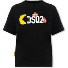 DSquared2 Women Tops DSquared2 T-Shirts, Female, Black, x Pac-Man