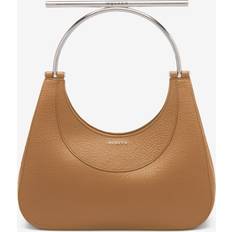 Ladies T-Bar Bag - Pecan/Silver