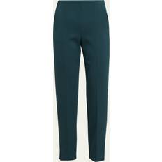 Wool Pants & Shorts Giorgio Armani OFFICIAL STORE Straight Trousers In Stretch Wool