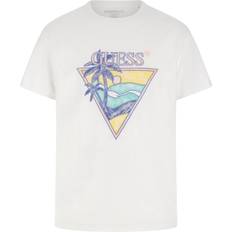 Guess T-Shirts Guess T-Shirt Summer Triangle Blanc