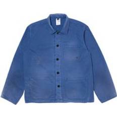 Nudie Jeans Herr Ytterkläder Nudie Jeans Buddy Herringbone Chore Jacket - Blue