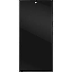 Écrans de Remplacement Clappio Bloc Complet pour Samsung Galaxy S23 Ultra Ecran OLED et Vitre Tactile Noir