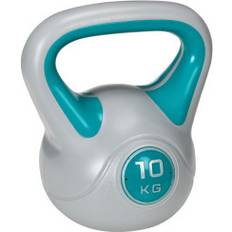 Blå Golvvänlig Kettlebell 10 kg