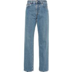 Gucci Trousers & Shorts Gucci Cotton Denim Jeans With Label - Blue