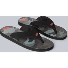 Green Flip-Flops Animal Jekyl All Over Printed Lightweight Flip Flop Green