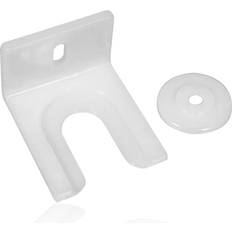 Spares2Go Integrated fridge/freezer door clip fixing for zanussi bracket built-in