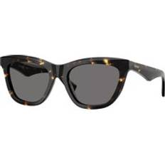 Burberry Dam - Polariserande Solglasögon Burberry Kvinna Polarized Solglasögon Acetat Sköldpadda - Grå