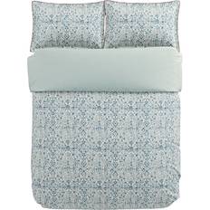Bedeck Dhaka Cotton Set Duvet Cover Blue