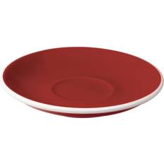 Punainen Aluslautaset Loveramics Egg Cappuccino Red