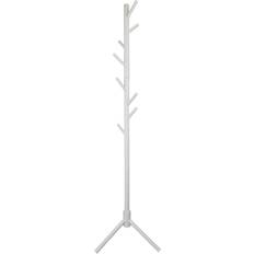 FSC (The Forest Stewardship Council) Hallway Furniture & Accessories Freestanding White Coat Hook 46cm