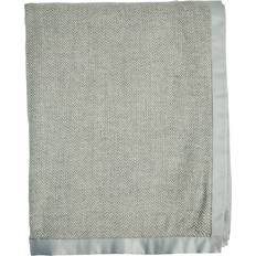 Wool Blankets Bedeck Amalia Wool Blankets White