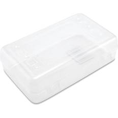 Pencil Case Advantus Gem Pencil Box with Lid Clear