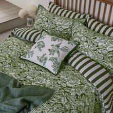 Burleigh Hibiscus Cotton Duvet Cover Green