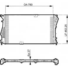 Valeo Motorkylare 735599