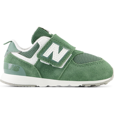 New Balance Green Children's Shoes New Balance Toddler 574 New-B Hook & Loop - Nori/White