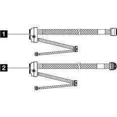 Lenovo ThinkSystem SR635 V3 M.2 SATA NVMe Cable Kit