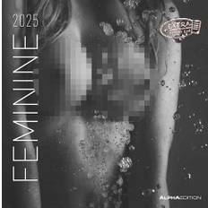 Alpha Edition Feminine 2025 Broschürenkalender, 30x30cm, Monatsübersicht