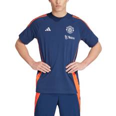 Manchester United FC T-shirts Adidas T-shirt d'entraînement Manchester United Bleu marine